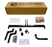 Westfalia 316365900113 starre - Anhängerkupplung - AHK für Dacia Duster I (BJ 03/10-12/17) - Im Set mit 13-poligem fahrzeugspezifischem Elektrosatz