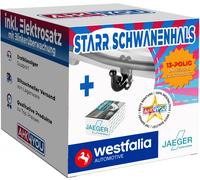 WESTFALIA AHK für Ford Galaxy II 00-06 starr + 13-pol ES ABE