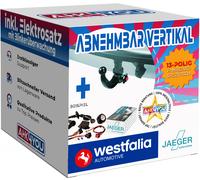 WESTFALIA AHK für Ford Kuga II 13-19 vert. abnehmbar + 13-pol JAEGER STD ES SPEZ