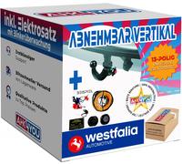 WESTFALIA AHK für Ford Transit/Tourneo Courier 14-23 vertikal + 13-pol ES ABE