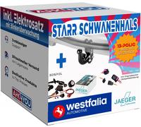 WESTFALIA AHK für Jeep Grand Cherokee 13-21 starr + 13-pol JAEGER ES SPEZ