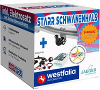 WESTFALIA AHK für VW Polo V 6R 09-14 starr + 7-pol JAEGER STANDARD ES SPEZ