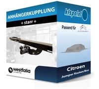 Westfalia Anhängebock mit 4-Loch-Flanschkugel - PEUGEOT BOXER Bus