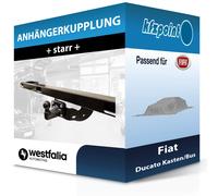 Westfalia Anhängebock mit 4-Loch-Flanschkugel - PEUGEOT BOXER Bus