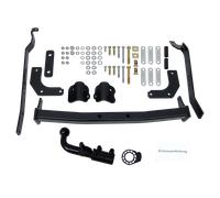 Westfalia Anhängerkupplung abnehmbar Kugelstange von hinten gesteckt - FIAT SCUDO Bus