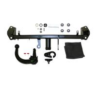 Westfalia Anhängerkupplung abnehmbar Kugelstange von unten gesteckt - BMW 1