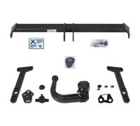 Westfalia Anhängerkupplung abnehmbar Kugelstange von unten gesteckt - FORD FIESTA VI