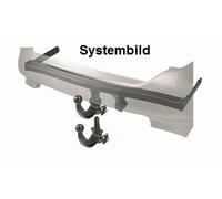 Westfalia Anhängerkupplung abnehmbar Kugelstange von unten gesteckt - FORD FOCUS III Turnier