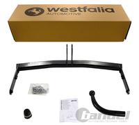 Westfalia Anhängerkupplung starr mit angeschraubtem Kugelkopf - SKODA FABIA I Praktik