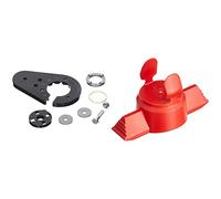 Westfalia Automotive Steckdosenhalter - Einklappbar mit Schlitz - für abnehmbare Anhängerkupplungen & Verschluss-Stopfen 903078630121 für abnehmbare Anhängerkupplung