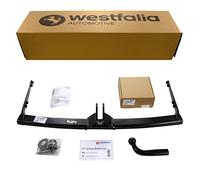 Westfalia Starre Anhängerkupplung für VW Golf 7 Limo (BJ 06/14-06/20), T-Roc (07/17-), Audi A3 (06/14-06/16), Q2 (11/16-), Skoda Octavia 3, Seat Leon 3 (06/14-01/20) - inkl 13-pol. fzg.-spez. E-Satz