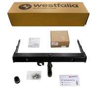 Westfalia Starre Anhängerkupplung für VW Transporter T5 Kasten/Kombi (BJ 04/2003-10/2009) - im Set mit 13-pol. fzg.-spez. Westfalia Elektrosatz