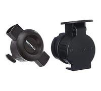 Westfalia Verschluss-Stopfen 933034630101 & Westfalia Adapter 13- auf 7-polig - Für die Verbindung von PKW BZW. Anhängerkupplung mit 13-poliger Steckdose auf Anhänger mit 7-poligem Stecker