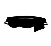 WETCL Armaturenbrettmatte für FIAT Fullback 2015 2016 2017 2018 2019 2020, Auto Dashboard Abdeckung Anti-Rutsch Auto-Armaturenbrett-Abdeckungsmatten Zubehör,Left Hand Drive-Black