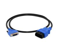 WFhuaye 493113 16-poliger OBD2-Kabeladapter Ersatz für Nexiq USB Link 2 & 3, passend für J1962 Fahrzeuge, Ford GM Dodge Volvo Mack Isuzu Hino, 1 Meter, Schwarz