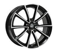 2drv WH28, 8x19 5/112 ET45, schwarz Front poliert