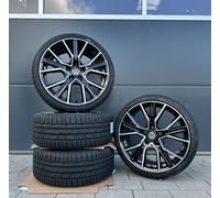 2DRV WH34 Schwarz Hochglanzpoliert Alufelge 19 Zoll ET45 5x112 ML66,6