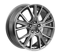 2DRV, WH34, 8x19 ET40 5x112 66,6, daytona grau hochglanzpoliert
