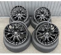 2DRV WH37 Schwarz Hochglanzpoliert Alufelge 20 Zoll ET35 5x112 ML66,6