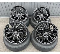 2DRV WH37 Schwarz Hochglanzpoliert Alufelge 20 Zoll ET35 5x112 ML66,6