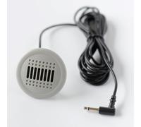 WheatThrive Auto-Mikrofon, AUX-Mikrofon, 3,5-mm-Audio-Mikrofon für BMW, Mercedes, Skoda, Android-Radio, grau, 300 cm Kabel