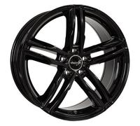 2DRV WH11 Schwarz Glänzend Lackiert Alufelge 17 Zoll ET28 5x112 ML66,6