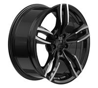 WHEELWORLD-2DRV WH29 black full machined 7.5Jx17 5x112 ET45