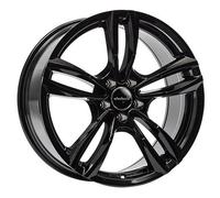 WHEELWORLD-2DRV WH29 black glossy painted 7.5Jx17 5x120 ET43