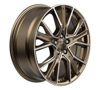 2DRV WH34 Bronze Matt Hochglanzpoliert Alufelge 20 Zoll ET40 5x112 ML66,6