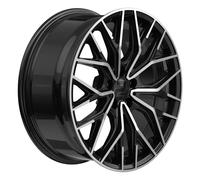 2DRV WH37 Schwarz Hochglanzpoliert Alufelge 20 Zoll ET35 5x112 ML66,6