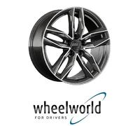 Wheelworld WH40 8,5x19 5/112,0 ET38 Schwarz Hochglanzpoliert