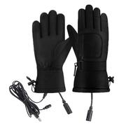Wiederaufladbare Thermo-Handschuhe, wasserdicht, elektrisch | Warmer Touchscreen, USB-Heizung, winddicht, zum Skifahren, Radfahren, Bergsteigen