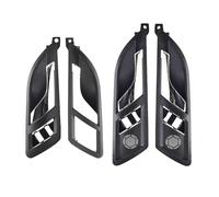 WIJHJET Auto Türgriff Innentürgriffe Für Skoda Für Superb 2001-2008 Für VW Für Lavida 2008-2012 Auto Innen Tür Griff Interne Schlüssel Öffnen Die(4PCS Black)