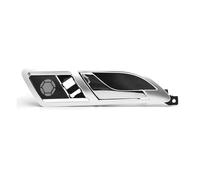 WIJHJET Auto Türgriff Innentürgriffe Für VW Für Lavida 2008-2012 Für Skoda Für Superb 2001-2008 Auto Innen Tür Griff Interne Schlüssel Öffnen Die(Silver Rear Right)