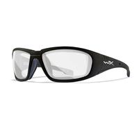 Wiley X WX BOSS Clear Klar Motorradbrille Schutzbrille Matt Schwarz