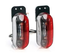 Wiltec 2X 6 LED Positionsleuchte, Umrissleuchte für Anhänger 2er Set, Begrenzungsleuchte für Wohnwagen, Anhängerbeleuchtung mit E-Prüfzeichen