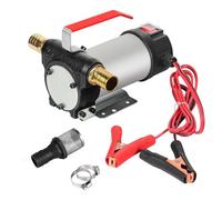 Wiltec Bio Dieselpumpe 12 V, 150 W, 40 l/min, Heizölpumpe selbstansaugend, Absaugpumpe für Diesel, Biodiesel, Heizöl, tragbare mobile Umfüllpumpe