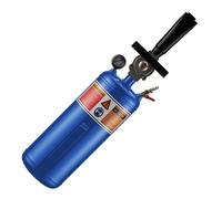 Wiltec Druckluft Reifenfüller 7L Reifen Booster Luftkanone Reifenschockfüller