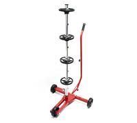 Wiltec Fahrbarer Reifenständer/Felgenbaum für PKW Reifen bis 225 mm