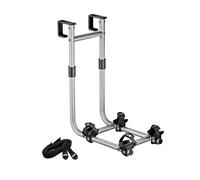 Wiltec Fahrradhalter für Wohnmobilleiter 2 Fahrräder, Fahrradträger Wohnmobil bis 30 kg, Fahrradträger Wohnwagen Aluminium, Robuste Fahrradhalterung