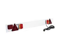Anhänger LED Lichtleiste 7-polig, Breite 137cm & 6m Kabel, u.a. Rücklicht, Bremslicht & Blinklicht