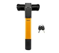 Wiltec Lenkradkralle inkl. 2 Schlüssel 360 x 180 x 95 mm aus Kupfer, Lenkradsperre als Lenkradschloss und Diebstahlsicherung fürs Auto
