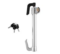Wiltec Lenkradkralle Kupplungsschloss 360 x 110 x 48 mm als Lenkradsperre und Wegfahrsperre fürs Auto