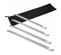 Reifen Montiereisen Set 4-teilig 300-600 mm mit Montierhebel aus verchromtem Stahl