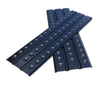 Wiltec Sandbleche 2 Stück 150x45 cm aus Aluminium Anfahrhilfe für Autos, leichte Wohnmobile und Offroad Fahrzeuge Traktionshilfe