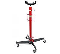 Wiltec Wiltec Getriebeheber mobil hydraulisch 500kg 110-195cm Rollen Aufnahmekralle Lkw rot/schwarz 905,00 MILLIMETER X 1.180,00 MILLIMETER X 905,00 MILLIMETER