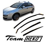 Windabweiser HEKO Passend Für Citroen C4 2004-2012 5-Türer 4-Tlg