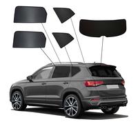 WINDESA SunClip Sonnenschutz & Sichtschutz Seat Ateca ab Bj. 2016 Set ABC