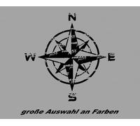 Windrose Aufkleber Kompass Sticker Auto Tuning Camper Wohnmobil Offroad Navi GPS