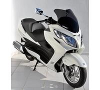 Windschild Burgman 400 Injection 2006 2016 Farbe Hellschwarz Sport (47 cm) hergestellt von Ermax